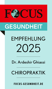 Auszeichnung Focus Empfehlung Chiropraktik Dortmund Dr. Ghiassi