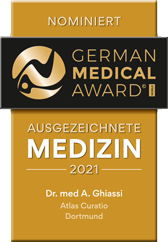 German Medical Award Ausgezeichnete Medizin Dr. Ghiassi